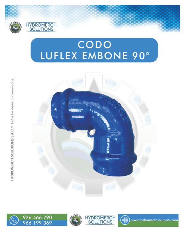 Codo LUFLEX embone 90°
