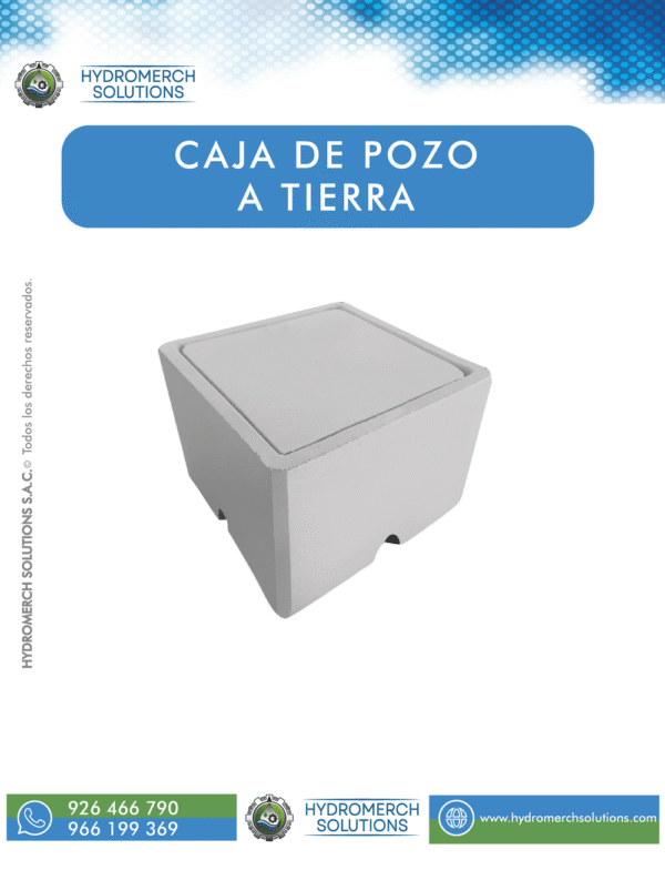 Caja para pozo a tierra