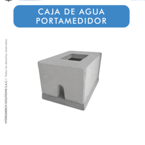 Caja portamedidor de agua potable