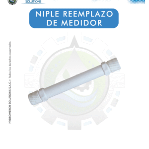 Niple reemplazo de medidor