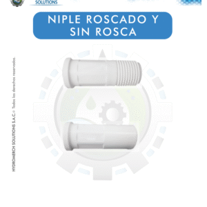 Niples con rosca y sin rosca