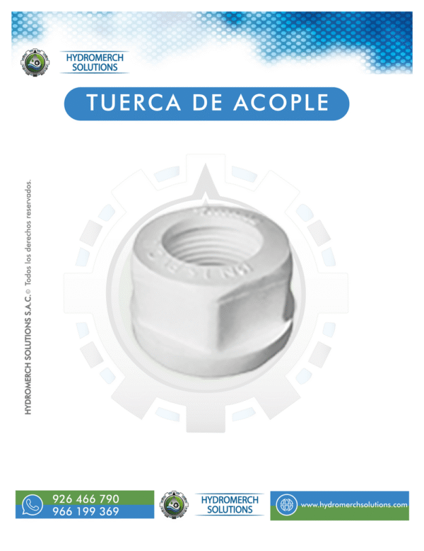Tuerca de acople