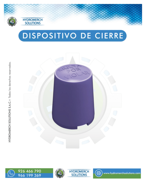 Dispositivo de cierre