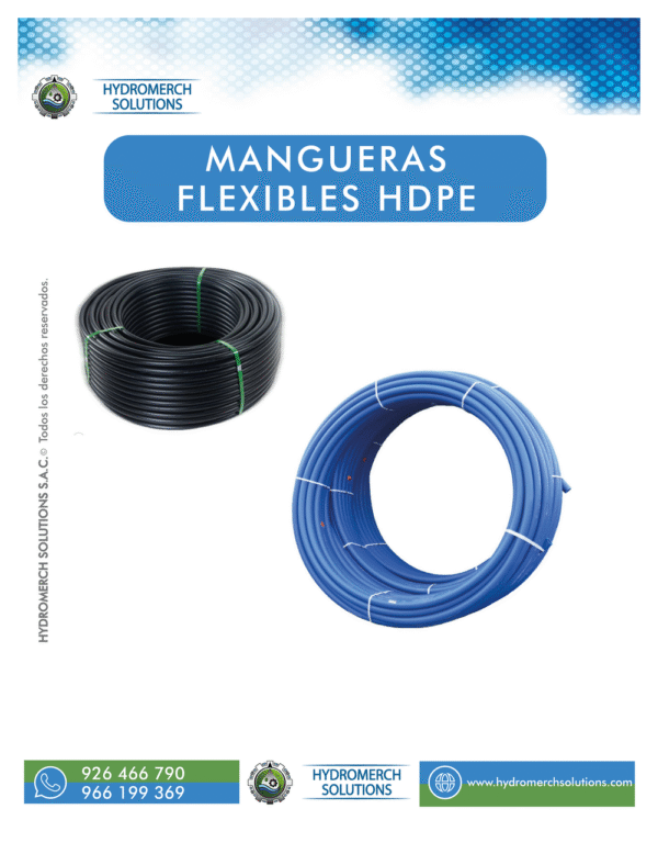 Manguera flexible HDPE