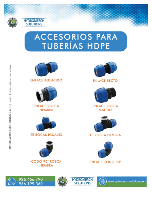 Accesorios HDPE