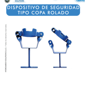 Seguro de medidor tipo copa rolado