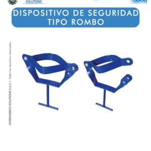 Seguro de medidor tipo rombo