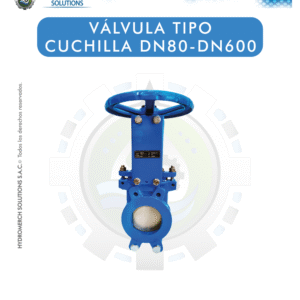 Válvula tipo cuchilla
