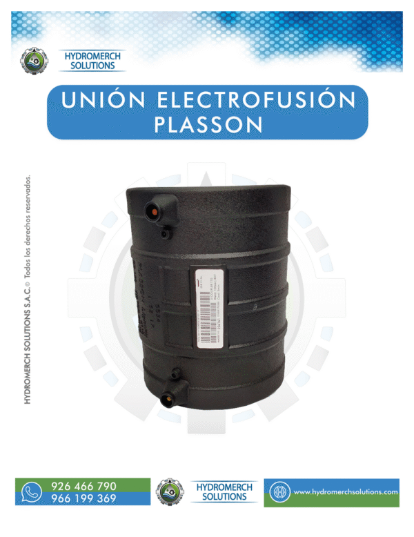 Unión electrofusión Plasson