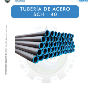 Tubería de acero SCH-40