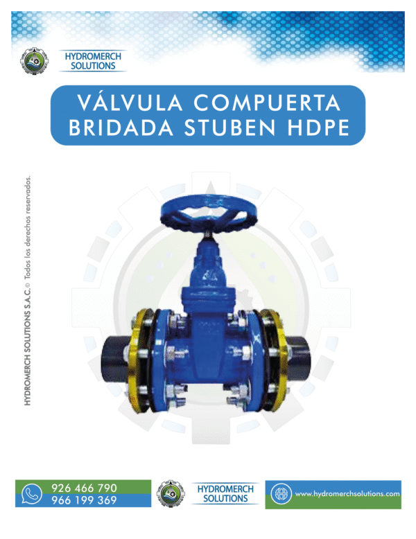 Válvula compuerta bridada stuben