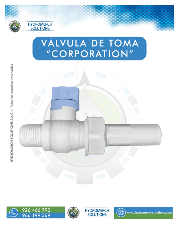 Válvula de toma