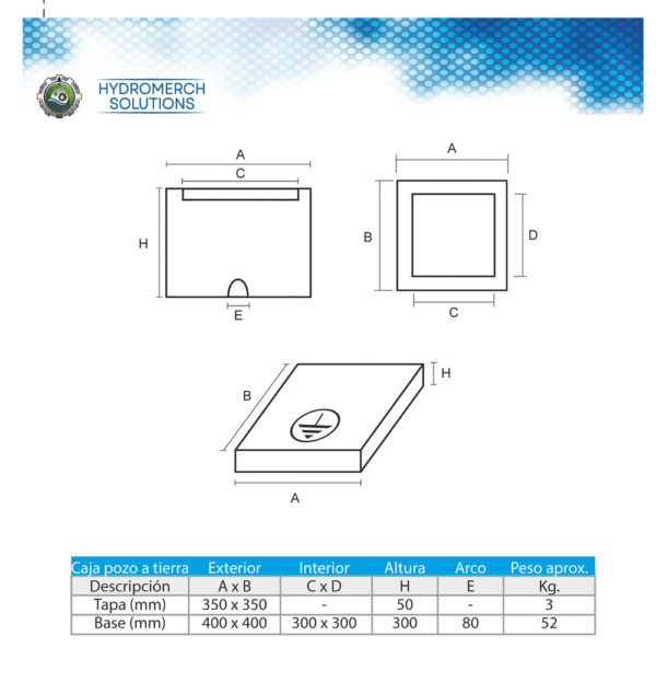 Caja para pozo a tierra - Image 2